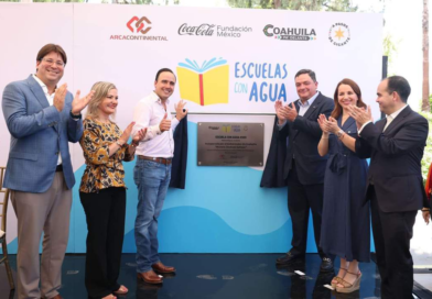 #Coahuila. EN CONJUNTO CON ARCA CONTINENTAL Y FUNDACIÓN COCA-COLA, INAUGURA MANOLO PROGRAMA ESCUELAS CON AGUA