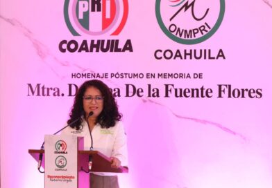 #Coahuila. Rinde PRI homenaje a Dorotea de la Fuente