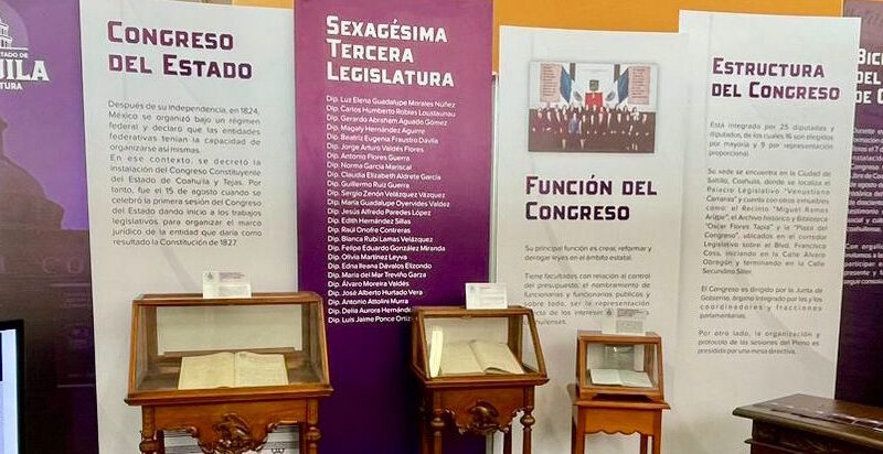 #CongresoCoahuila. Presenta stand en la Feria del Libro