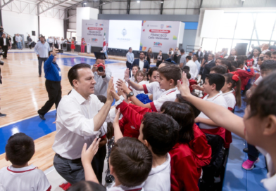 #Durango. Esteban nos cumplió el sueño de tener un Gimnasio- Auditorio digno de la ByCENED: maestros, papás y alumnos*