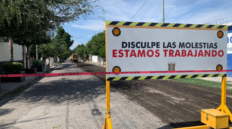 #GP. Ayuntamiento de Gómez Palacio pavimenta tramo de la avenida Diamante, de la colonia Los Álamos