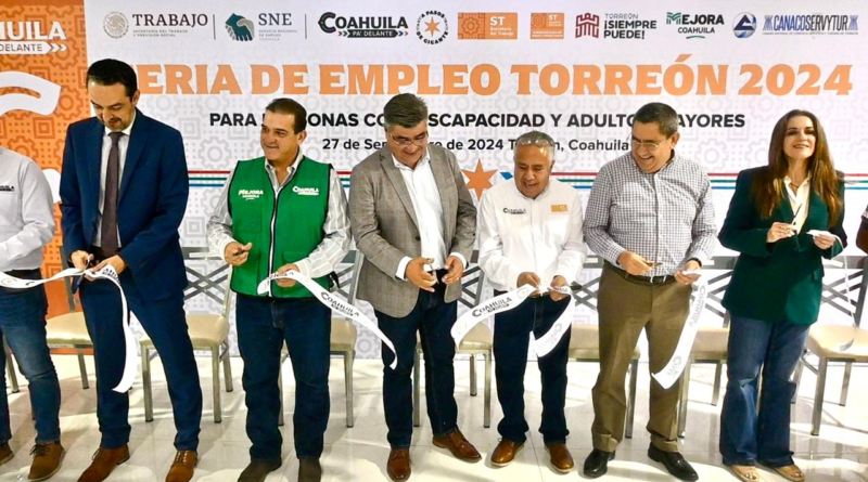 #Coahuila. GOBIERNO DE COAHUILA REALIZA FERIA DE EMPLEO PARA LA INCLUSIÓN EN TORREÓN