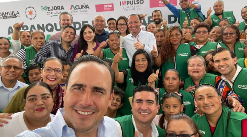 #Coahuila. ARRANCA MANOLO 200 OBRAS SOCIALES MÁS EN COAHUILA