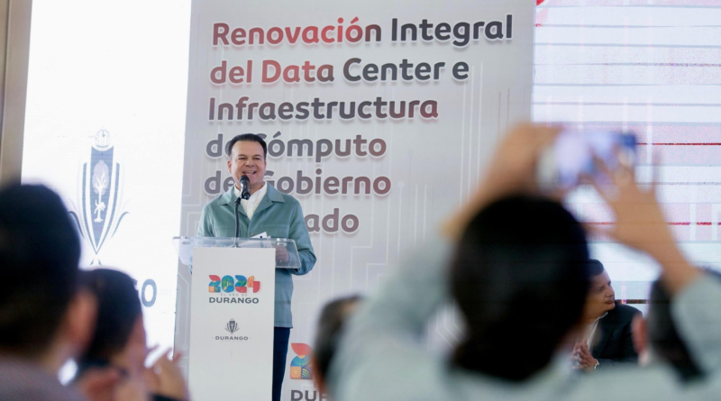 #Durango. Renueva Gobierno del Estado su Data Center; generará mayor seguridad, rapidez y transparencia en trámites ciudadanos: Esteban Villegas*