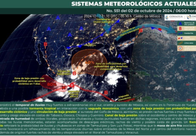 #Coahuila. SE PREVÉN FUERTES VIENTOS Y DESCENSO DE TEMPERATURA EN ZONAS ALTAS DE COAHUILA