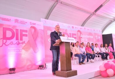 #Torreón. Román Alberto Cepeda González preside la tercera edición“DIF Rosa: Apostemos por la Prevención”