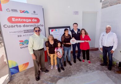 #Durango. Cumple Esteban con obras que mejoran la calidad de vida de las familias en Gómez Palacio y Lerdo*