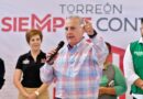 #Torreón. Román Alberto Cepeda González entrega techumbre en Rancho Alegre y lleva los servicios de la brigada “Torreón Siempre Contigo”