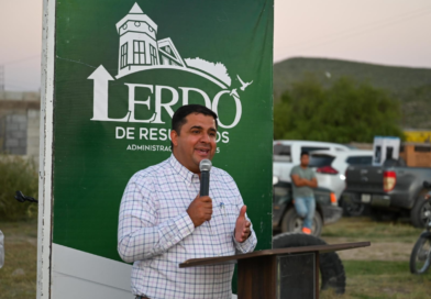 #Lerdo. ANUNCIA HOMERO MARTÍNEZ INICIO DE PERFORACIÓN DE NUEVO POZO EN NAZARENO*