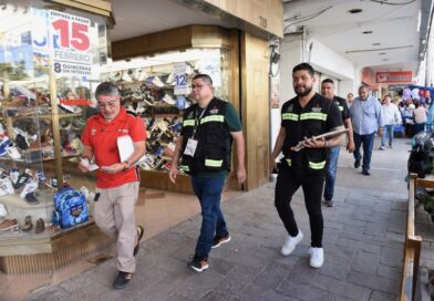 #Torreón. Realizan operativo de ordenamiento para garantizar la seguridad peatonal y mejorar la imagen urbana sobre la avenida Hidalgo