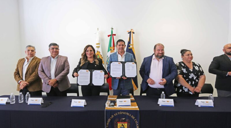 #UAdeC. Firman UAdeC y Secretaría del Trabajo Convenio para Capacitar a Universitarios y Trabajadores