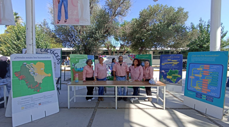 #Lerdo. CULTURA DEL AGUA SAPAL PROMUEVE EDUCACIÓN AMBIENTAL EN FERIA ECOLOGICA DEL CBTA 47**