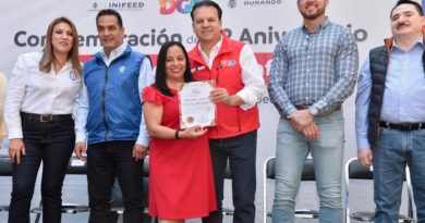 #Durango. Estudiantes del CBTA 3 tendrán nueva cafetería y comedor gratuito; construye Esteban espacios para convivencia de jóvenes*