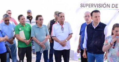 #GP. Supervisan Gobernador del Estado Esteban Villegas y Presidenta Municipal Leticia Herrera Ale trabajos de pavimentación en la colonia Fovissste