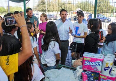 #UAdeC. Entregan Apoyos en el Hospital General los Lobos en Acción de la UAdeC de la Unidad Laguna