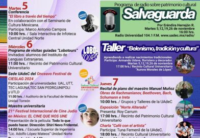 #UAdeC. Disfruta de las Actividades Culturales que en Noviembre Ofrece la Agenda Cultural de la UAdeC