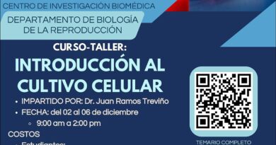 #UAdeC. Inscríbete al Curso-Taller de “Introducción al Cultivo Celular” en la UAdeC Unidad Laguna