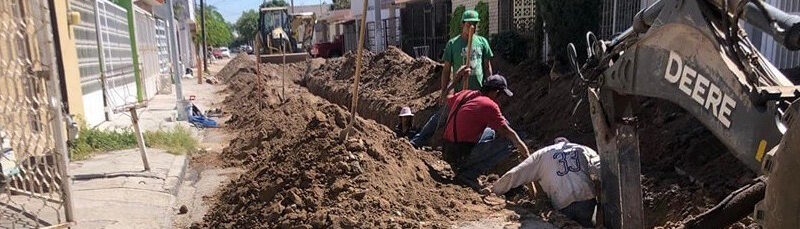 #Torreón. Continúa rehabilitación de drenaje sanitario en colonias de Torreón