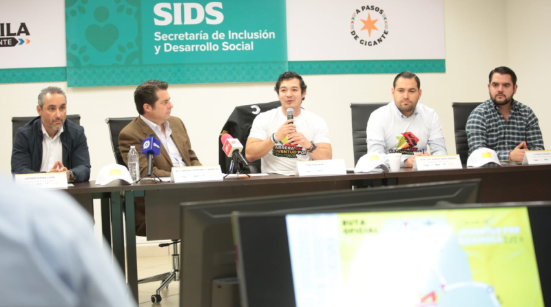 #Coahuila. ANUNCIA LA SIDS LA CARRERA 5-K JUVENTUD POR COAHUILA 2024