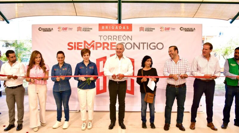 #Torreón. Román Alberto Cepeda González entrega la techumbre número 40 de su Administración