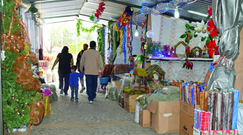 #GP. Inició la instalación del tradicional mercado navideño en Gómez Palacio