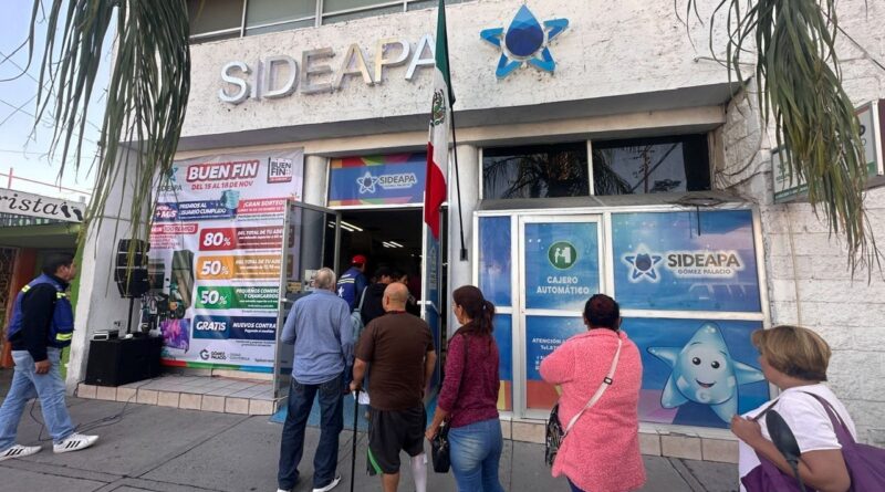 #GP. Sideapa impulsa descuento en agua potable para adultos mayores*