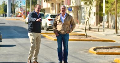 #Torreón. Román Alberto Cepeda González supervisa la obra del Corredor Matamoros