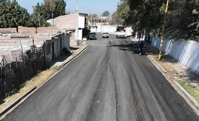 #GP. Concluye pavimentación en Calle De la Rosa, de la colonia Ampliación Santa Rosa