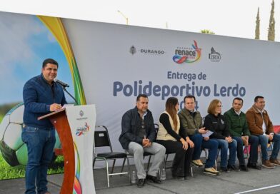 #LERDO. ENTREGAN HOMERO MARTÍNEZ Y ESTEBAN VILLEGAS POLIDEPORTIVO LERDO 2024*