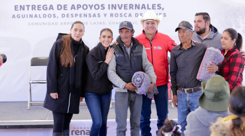 #Durango. Ante las bajas temperaturas, Marisol y Esteban recorren comunidades alejadas para llevar apoyos invernales*