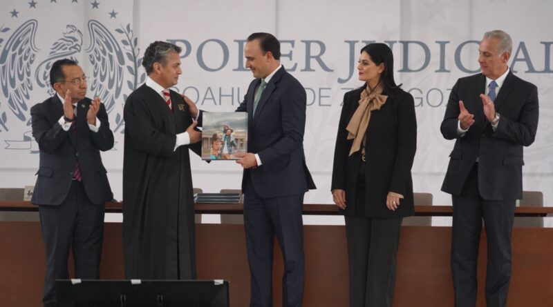 #Coahuila. MAGISTRADO PRESIDENTE MIGUEL MERY RINDE EL INFORME ANUAL DE ACTIVIDADES 2024 DEL PODER JUDICIAL DE COAHUILA