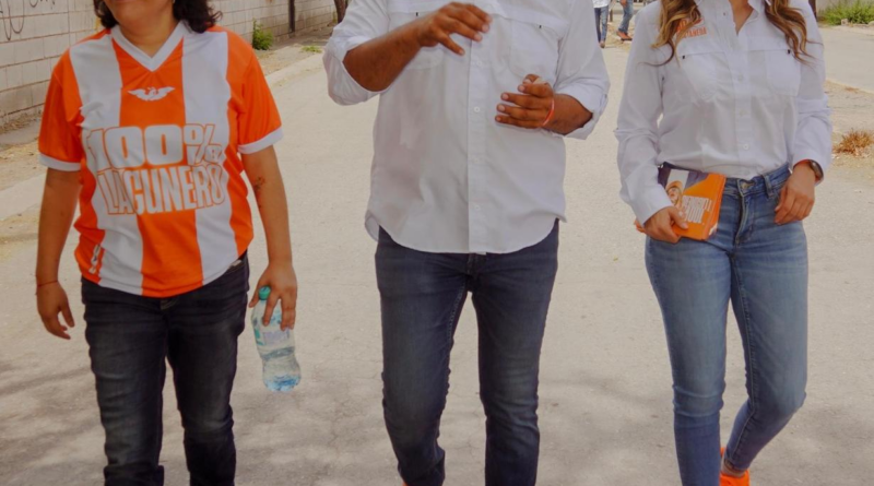 #CampañasDurango. Paty Mercado y Ale Giadans respaldan proyecto 100% lagunero de Omar Castañeda en Gómez Palacio.