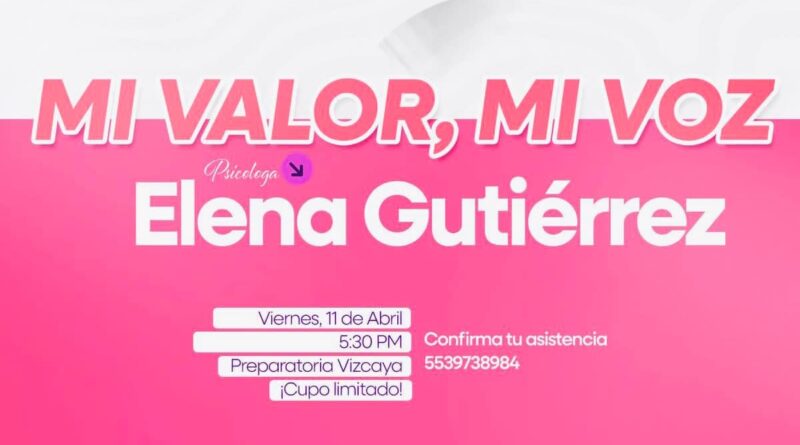 #Torreón. Invitan a la conferencia “El amor libre de violencia”
