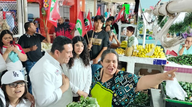 #GP. Locatarios del Mercado José Ramón Valdés, apoyan totalmente a Raúl Meraz