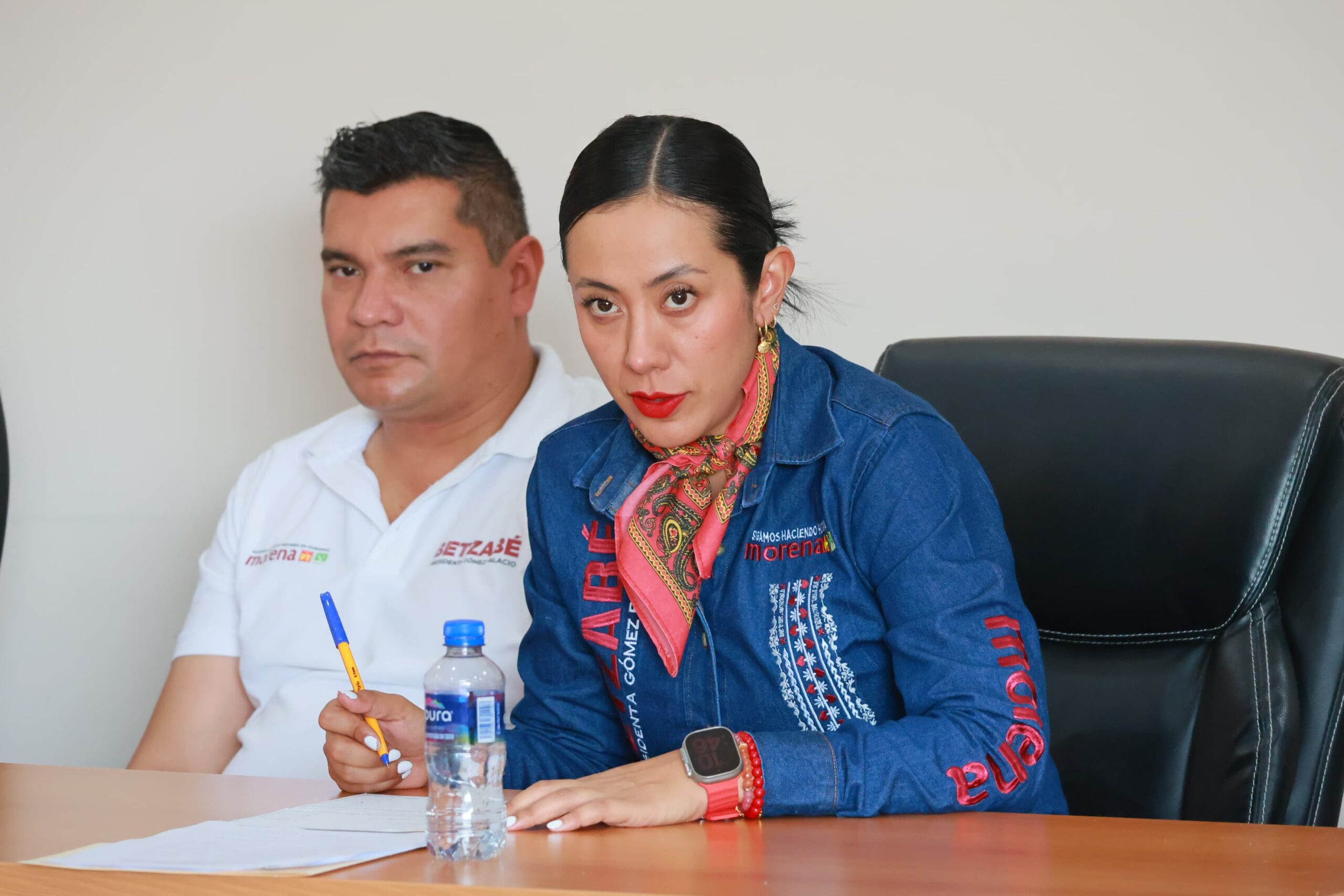 #CampañasDurango. Betzabé Martínez ofrece a empresarios de Gómez Palacio trabajar como aliados,con certeza y tranquilidad