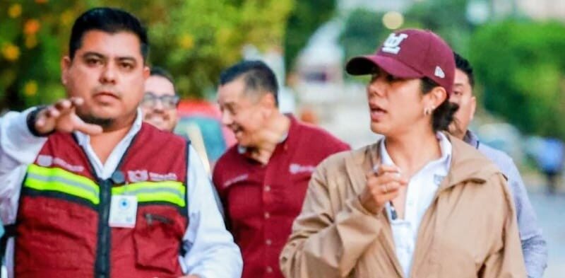 #GP. Supervisa Betzabé Martínez obras de drenaje y pavimentaciones en Zona Urbana de Gómez Palacio*