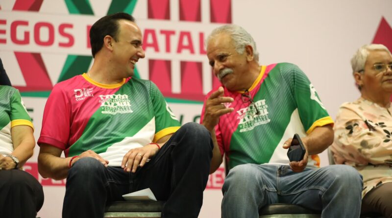 #Coahuila. INAUGURA MANOLO LOS XXIII JUEGOS ESTATALES DEPORTIVOS Y CULTURALES DE LAS PERSONAS ADULTAS MAYORES