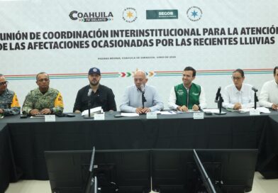#Coahuila. GOBIERNO DE COAHUILA, FUERZAS ARMADAS Y MUNICIPIOS ATIENDEN EN CONJUNTO CONTINGENCIA POR LLUVIAS