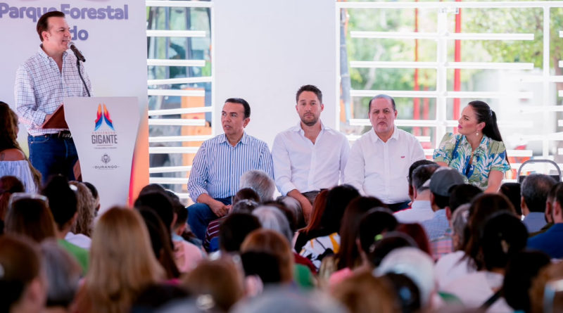 #Durango. Con nueva entrada, juegos infantiles, áreas recreativas y alumbrado escénico, Parque Forestal Lerdo será un mejor espacio para las familias*