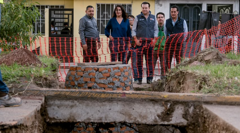 #Durango. Adiós a las inundaciones en las zonas de la Jalisco y Camino Real; el Colector Pluvial Jalisco alcanza un avance del 90%*