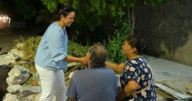 #Lerdo. SUSY TORRECILLAS RECORRE JARDINES DEL PERIFÉRICO*