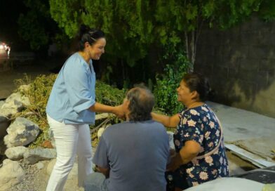 #Lerdo. SUSY TORRECILLAS RECORRE JARDINES DEL PERIFÉRICO*