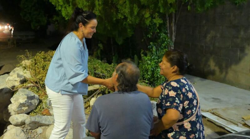 #Lerdo. SUSY TORRECILLAS RECORRE JARDINES DEL PERIFÉRICO*