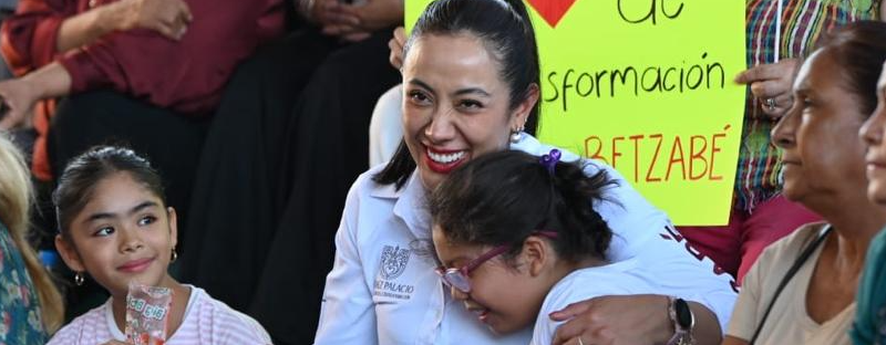 #GP. De frente al pueblo, Betzabé Martínez informa en las colonias los resultados de su Primer Año de Gobierno