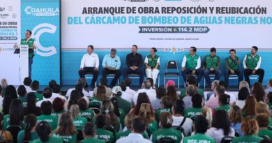 #Coahuila. LLEGA MANOLO A PIEDRAS NEGRAS CON 155 MDP PARA DRENAJE Y TRATAMIENTO DE AGUA