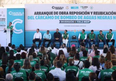 #Coahuila. LLEGA MANOLO A PIEDRAS NEGRAS CON 155 MDP PARA DRENAJE Y TRATAMIENTO DE AGUA