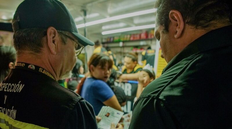 #Torreón. LA DIRECCIÓN DE INSPECCIÓN Y VERIFICACIÓN MANTIENE VIGILANCIA DIARIA EN LA FERIA DE TORREÓN