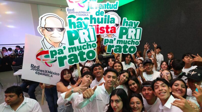 #PRI. Los jóvenes son el presente del PRI Coahuila: Carlos Robles