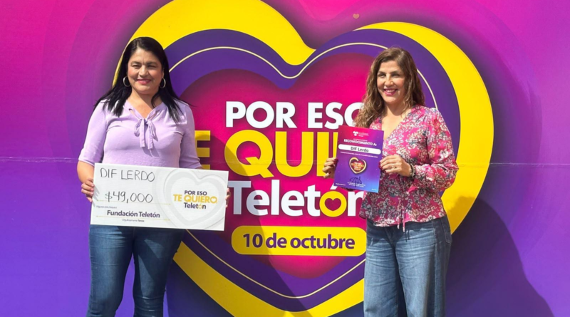 #Lerdo. SUSY TORRECILLAS DUPLICARÁ APORTACIÓN AL CRIT DURANGO