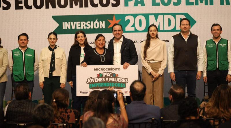 #Coahuila. SEGUIMOS APOYANDO A JÓVENES Y MUJERES EMPRENDEDORAS: MANOLO